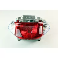 Lámpa hátsó 10-os kerekű 4 ütemű kínai robogóhoz (áttetsző búrás)" – robogó elektromosság és világítás alkatrész, cikkszám: P00759