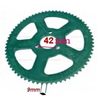 Lánckerék hátsó Pocket Bike 54 fogas vastag lánchoz 35H