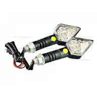 Index LED-es Karbon ROMB – robogó elektromosság és világítás alkatrész, cikkszám: P02682