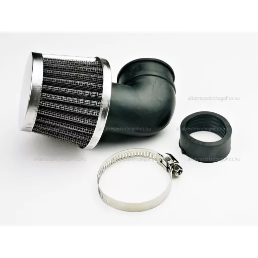 Levegőszűrő sport 35mm 90 fokos – robogó üzemanyag és levegő alkatrész, cikkszám: P02805