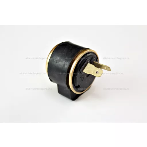 Indexrelé 2 vezetékes kerek 12V 2X10W+3.4W