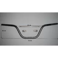 Kormány Dirt Bike 125ccm 22mm Fekete