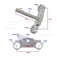 Villa bilincs Dirt Bike DB520