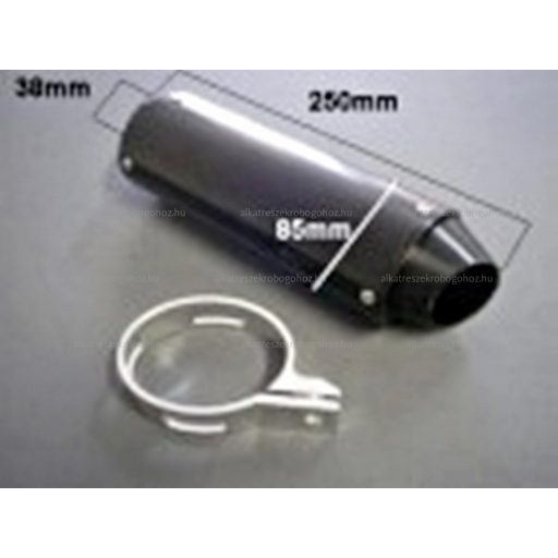 Kipufogó dob Dirt Bike