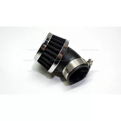 Levegőszűrő sport 35mm 45 fokos AF01-S2 W STANDARD – robogó üzemanyag és levegő alkatrész, cikkszám: P5544