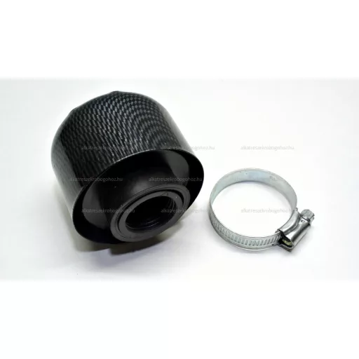 Levegőszűrő sport 28/35mm karbon fém fedéllel – robogó üzemanyag és levegő alkatrész, cikkszám: P6056