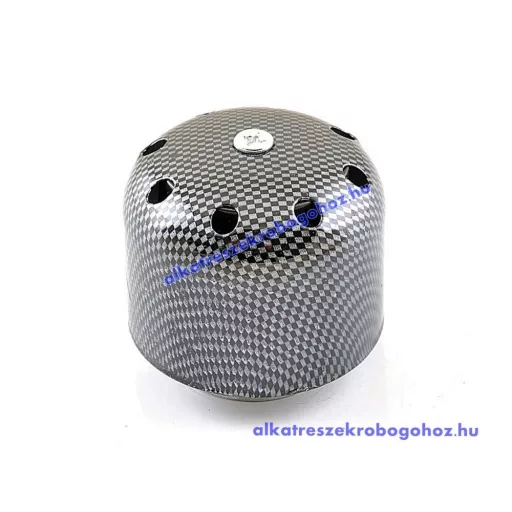 Levegőszűrő sport 28/35mm karbon fém fedéllel – robogó üzemanyag és levegő alkatrész, cikkszám: P6056