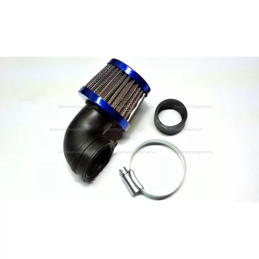 Levegőszűrő sport 35mm 90 fokos – robogó üzemanyag és levegő alkatrész, cikkszám: P6860