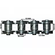 Lánc 428 62 szemes 124 csapos HDR – dirt bike / pitbike meghajtás és kuplung alkatrész, cikkszám: P7659