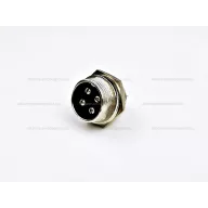 Négy pólusú akkumulátor töltő aljzat -elektromos kerékpárhoz – elektromos kerékpár csatlakozó és vezeték alkatrész, cikkszám: P8184