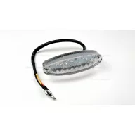 Lámpa hátsó 15 LED-es univerzális (ÁTTETSZŐ BÚRÁS) – robogó elektromosság és világítás alkatrész, cikkszám: P8270