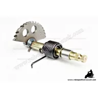 Berugó tengely, fogasív KYMCO HEROSIM / SUKIDA COMMANDER, 4T 125-150ccm 168mm – robogó motorblokk alkatrész, cikkszám: P8549