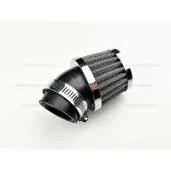 Levegőszűrő sport króm 32mm 45 fokos – robogó üzemanyag és levegő alkatrész, cikkszám: P9120