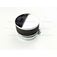 Levegőszűrő sport króm egyenes 50mm – robogó üzemanyag és levegő alkatrész, cikkszám: P9123
