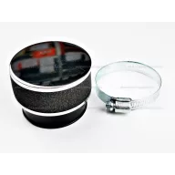 Levegőszűrő sport króm egyenes 54mm – robogó üzemanyag és levegő alkatrész, cikkszám: P9124