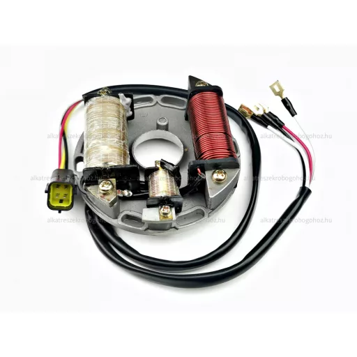Gyújtás alaplap állórész QUAD 110ccm 2 tekercses – quad / ATV elektromosság és gyújtás alkatrész, cikkszám: P9758