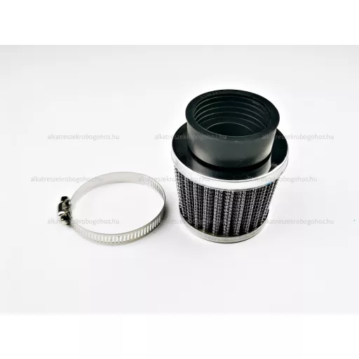 Levegőszűrő sport 38mm egyenes RMS 1020 – robogó üzemanyag és levegő alkatrész, cikkszám: P9922
