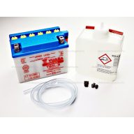 Akkumulátor + sav 12 4AH Yuasa YB4L-B