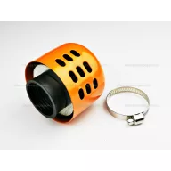 Levegőszűrő Sport 35mm fém házas NARANCS – robogó üzemanyag és levegő alkatrész, cikkszám: P10106