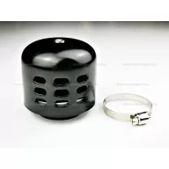 Levegőszűrő Sport 39mm fém házas FEKETE – robogó üzemanyag és levegő alkatrész, cikkszám: P10305