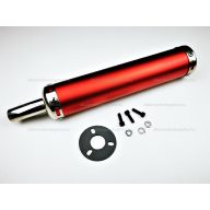 Kipufogó vég piros