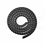 Kábelvédő spirál fekete 1m XIAOMI M365 roller – elektromos roller kormány, váz és idom alkatrész, cikkszám: P10643
