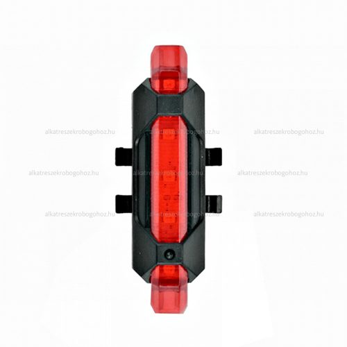 Lámpa hátsó LED-es tölthető (mikro USB) roller