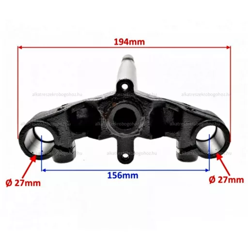 Villa T-szár 4t GY6 30mm
