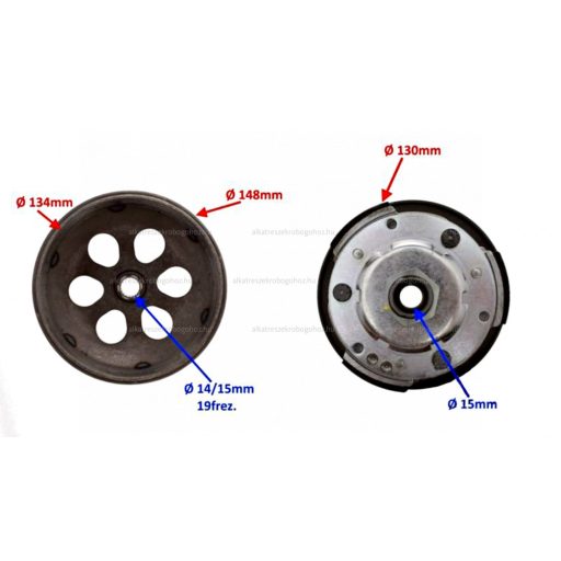 Kuplung szerkezet Piaggio Vespa 125ccm