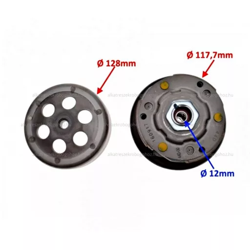 Kuplung szerkezet Yamaha Xeon