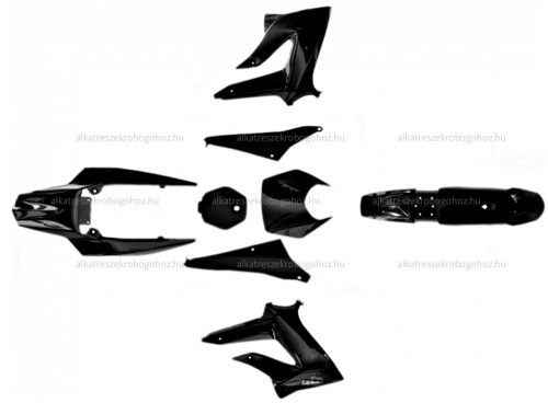Idomszett Derbi Senda X-TREME SM 50 fekete	2011 III.