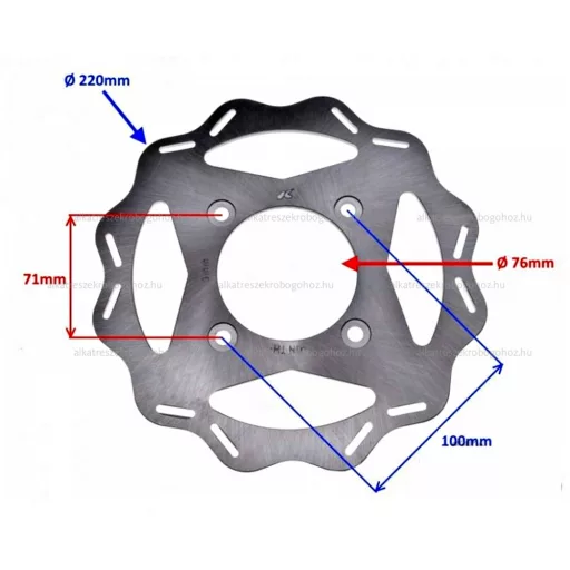 Féktárcsa Keeway / Kingway 250ccm CHOPPER