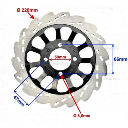 Féktárcsa JUNAK 901