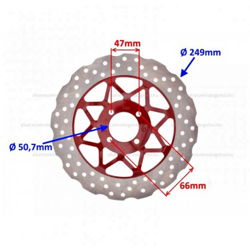 Féktárcsa JUNAK 905