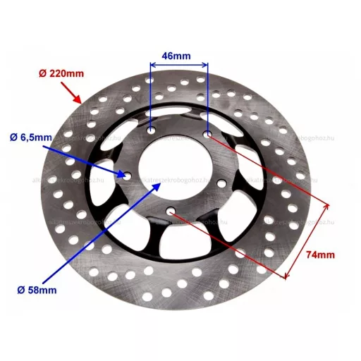 Féktárcsa Romet Ogar 900 tip II.