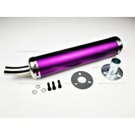 Kipufogó vég lila 37cm