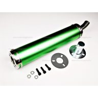 Kipufogó vég zöld 37cm