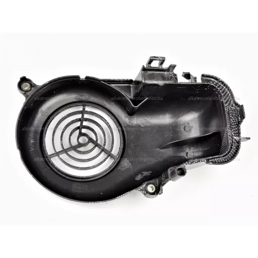 Ventillátor burkolat Yamaha 3KJ fekvőhengeres CARBON – robogó motorblokk alkatrész, cikkszám: P11654