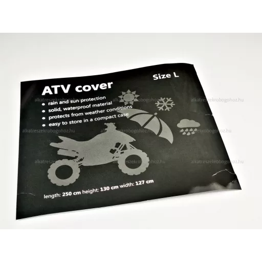 Motortakaró ponyva L (ATV) – quad / ATV kiegészítők alkatrész, cikkszám: P11933