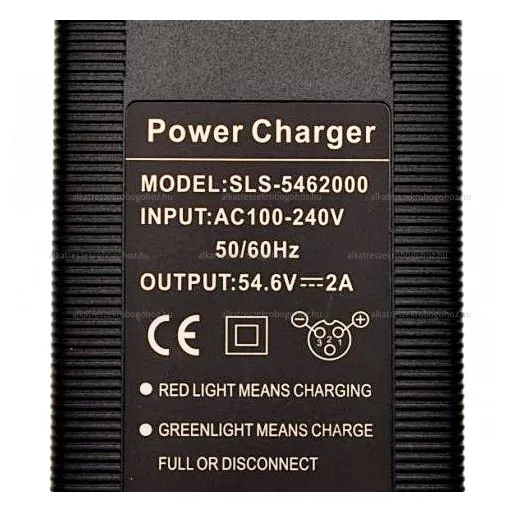 Töltő 54.6V 2.0A - elektromos roller