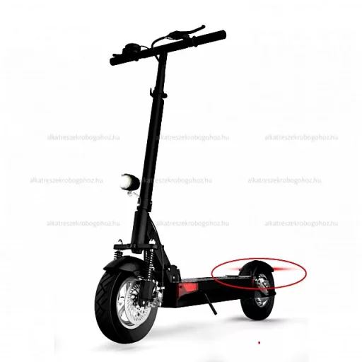 Sárvédő hátsó KUGOO M4 - elektromos rollerhez – elektromos roller kormány, váz és idom alkatrész, cikkszám: P12064