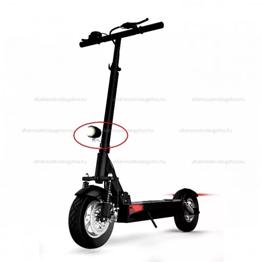 Lámpa első KUGOO M4 - elektromos rollerhez – elektromos roller világítás és tartozékai alkatrész, cikkszám: P12071
