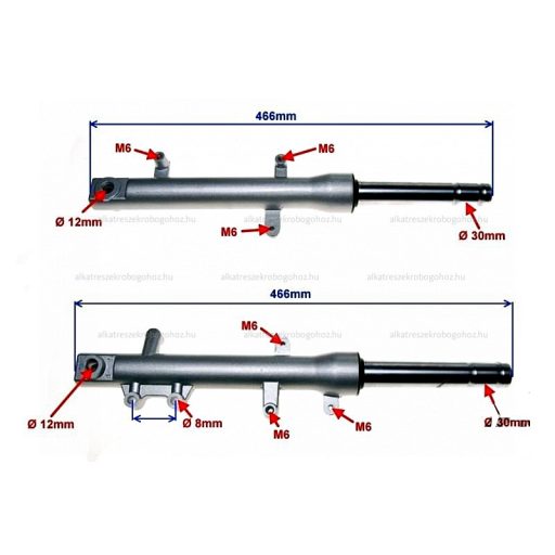 Teleszkóp szett első 30mm QT-4