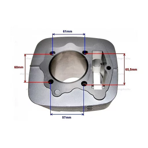 Hengerszett 4T 65.5mm LONCIN 250ccm – quad / ATV motorblokk alkatrész, cikkszám: P12120
