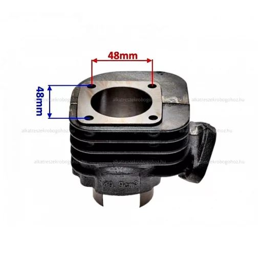 Hengerszett Honda Dio ZX AF34 / AF35 AC 70ccm 47MM 12-es csapszeg