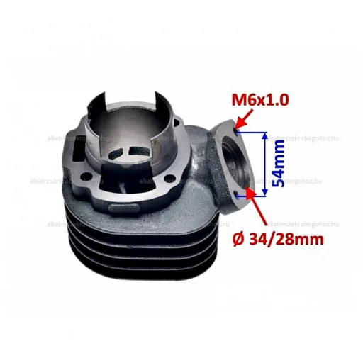 Hengerszett Honda Dio ZX AF34 / AF35 AC 70ccm 47MM 12-es csapszeg
