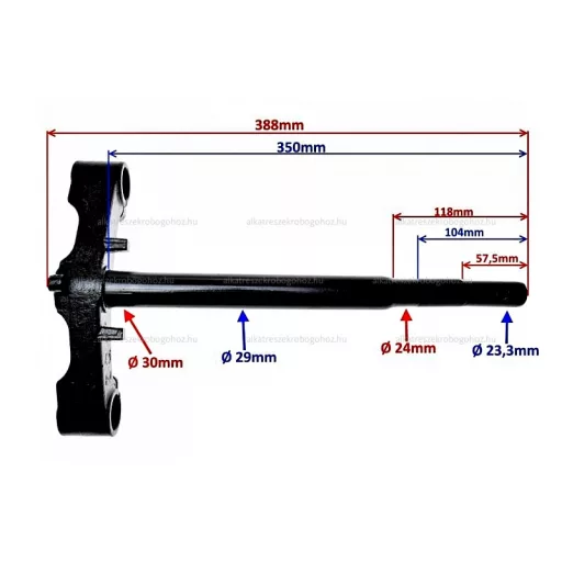 Villa T-szár SHOTGUN