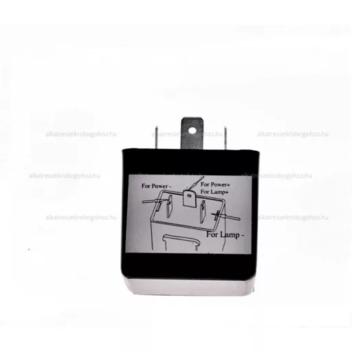 Indexrelé LED-es indexhez – robogó elektromosság és világítás alkatrész, cikkszám: P12367