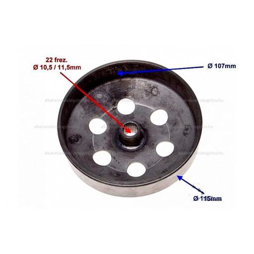 Kuplung harang Hond Dio 107.4mm