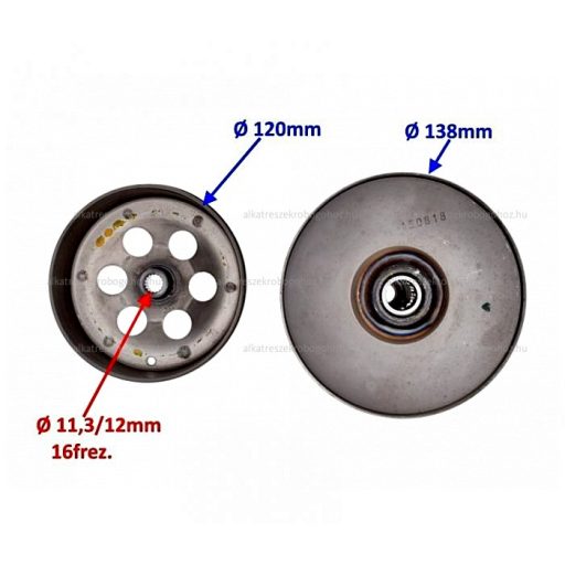 Kuplung szerkezet Yamaha Xeon